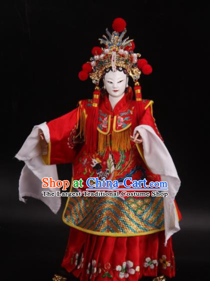 Traditional Chinese Princess Marionette Puppets Handmade Puppet String Puppet Wooden Image Arts Collectibles