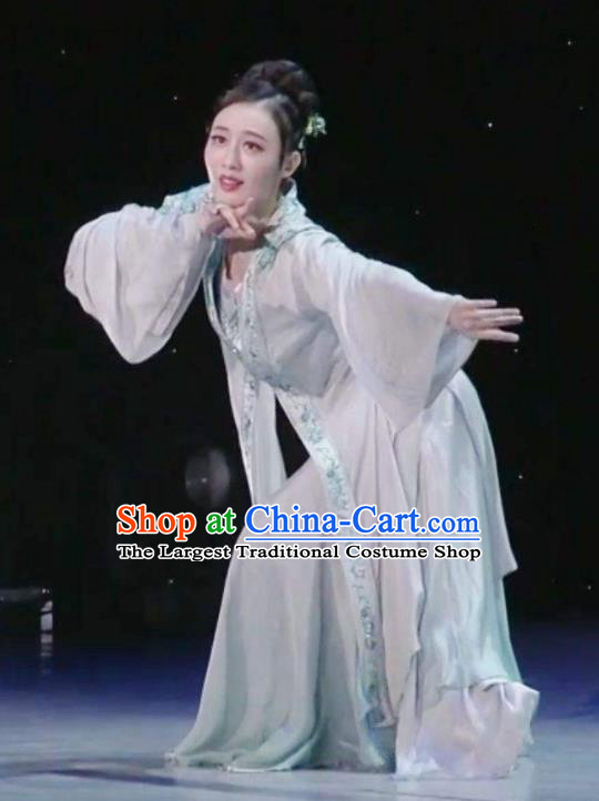 Traditional Chinese Classical Dance Ballet Competition Sheng Sheng Man Costume Stage Show Beautiful Dance Dress for Women