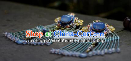 Chinese Ancient Princess Hair Accessories Tassel Hair Claw Traditional Hanfu Hairpins for Women