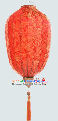 Chinese Traditional New Year Red Hanging Lantern Wedding Handmade Palace Lanterns