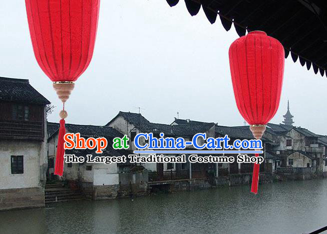 Chinese Traditional Spring Festival Red Hanging Lantern Wedding Handmade Palace Lanterns