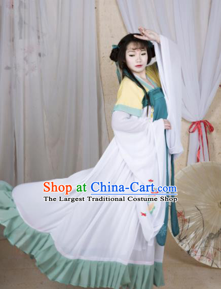 Chinese Ancient Cosplay Fairy Court Lady Dress Traditional Hanfu Princess Costume for Women
