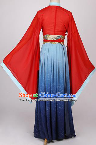 Chinese Traditional Jin Dynasty Court Princess Replica Costumes Ancient Palace Hanfu Dress for Women