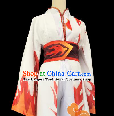 Chinese Traditional Cosplay Female Knight Heroine Dress Custom Ancient Swordswoman Costume for Women