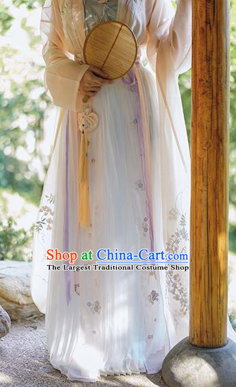 Traditional Chinese Song Dynasty Princess Hanfu Dress Ancient Court Lady Replica Costumes for Women