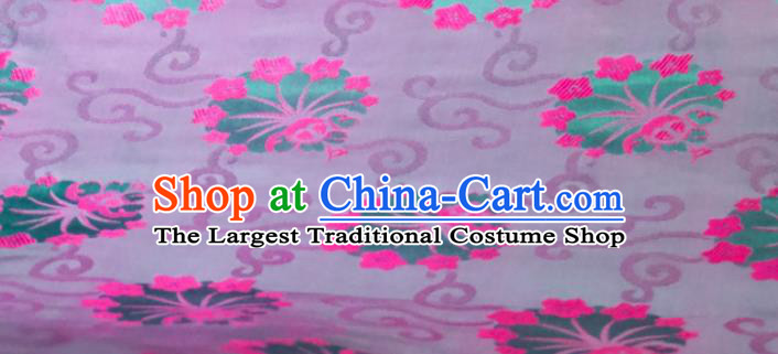 Chinese Traditional Dandelion Pattern Design Green Silk Fabric Asian China Hanfu Mulberry Silk Material