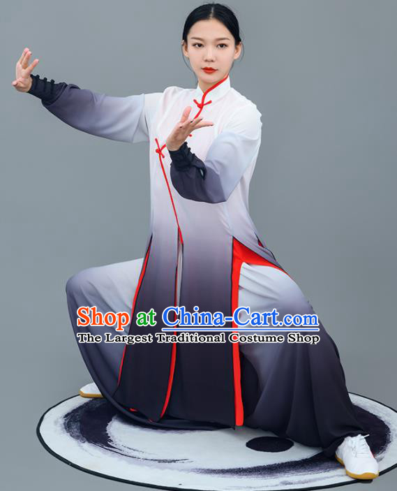 Chinese Traditional Tai Chi Training Costumes Martial Arts Performance Outfits for Women