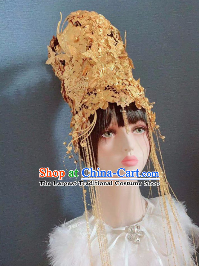 Ancient Chinese Royal Princess Hair Ornaments Chinese Queen Hairstyle Hair Jewelry Hair Pieces