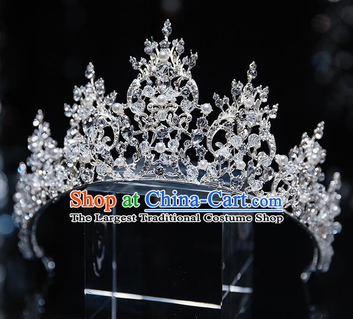 Top Grade Bride Royal Crown Wedding Hair Accessories for Women