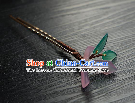 Chinese Classical Cheongsam Flowers Hair Clip Hair Accessories Handmade Ancient Hanfu Hairpin for Women