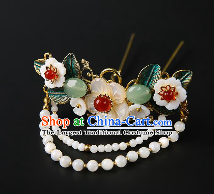 Chinese Classical Song Dynasty Hair Crown Hanfu Hair Accessories Handmade Ancient Princess Hairpins for Women
