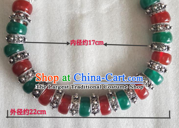 China Dong Ethnic Folk Dance Jewelry Accessories Hmong Minority Female Retro Necklace