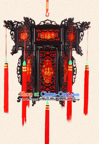 Chinese Decorations Lamp Classical Red Lanterns Traditional New Year Palace Lantern Handmade Ceiling Lamp