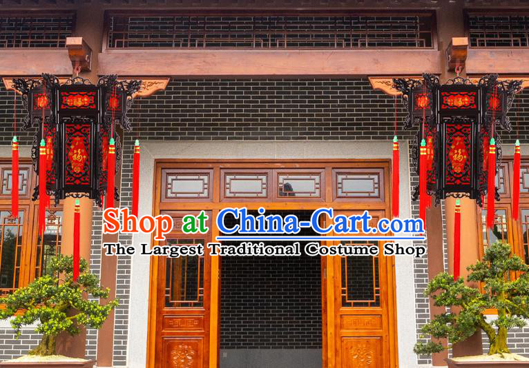 Chinese Decorations Lamp Classical Red Lanterns Traditional New Year Palace Lantern Handmade Ceiling Lamp