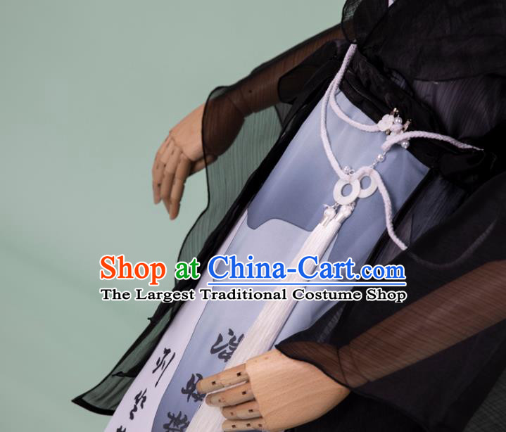 Chinese Cosplay Swordswoman Costumes Ancient Ming Dynasty Female Knight Hanfu Apparels