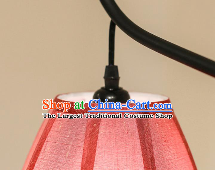 China Handmade Palace Lady Table Lamp Traditional Limestone Home Decorations Spring Festival Beauty Desk Lantern