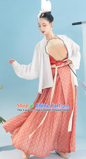 China Ancient Court Women Apparels Traditional Clothing Song Dynasty Imperial Consort Historical Costumes