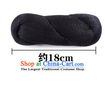 Chinese Ming Dynasty Girl Wigs Chignon Quality Wigs China Best Wig Ancient Palace Lady Hairpiece