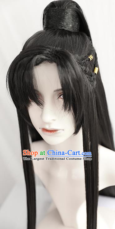 Best Chinese Drama Ancient Knight Swordsman Wig Sheath China Quality Front Lace Wigs Cosplay Taoist Chu Wanning Wig