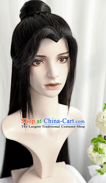 Best Chinese Drama Ancient Knight Wig Sheath China Quality Front Lace Wigs Cosplay Swordsman Luo Binghe Wig