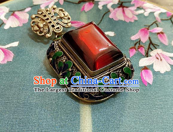 China Traditional Cheongsam Brooch Classical Pendant Accessories Collar Button