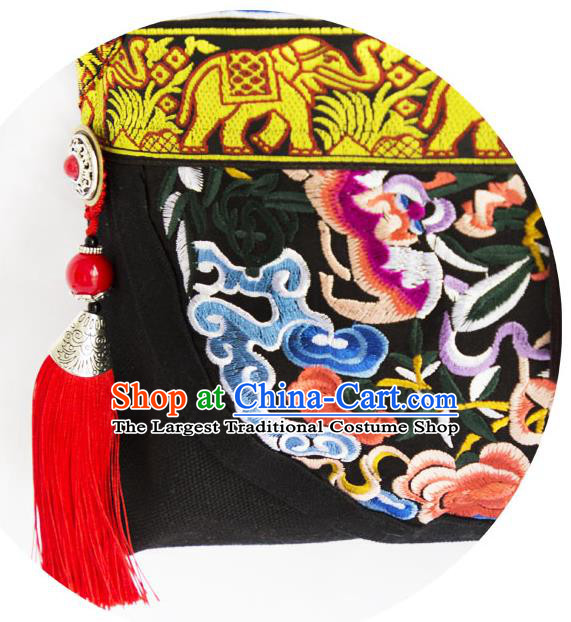 China National Embroidered Handbag Handmade Women Bag Ethnic Embroidery Bag
