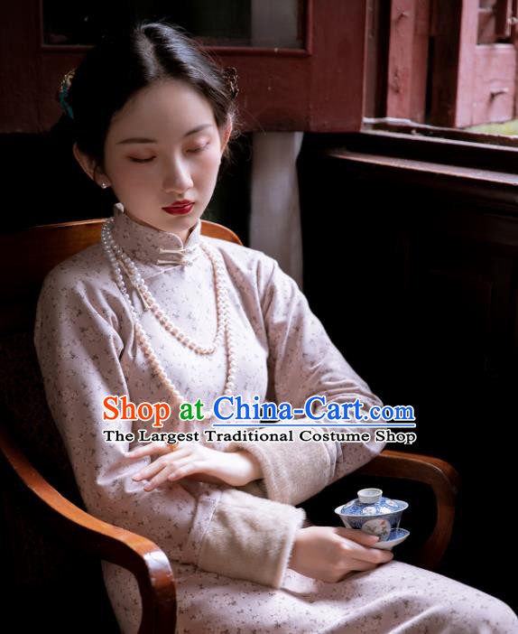 Chinese Classical Qipao Dress Traditional Women Costume National Cheongsam