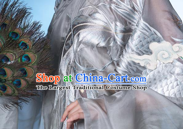 China Traditional Hanfu Clothing Ancient Ming Dynasty Imperial Consort  Embroidered Costumes Complete Set