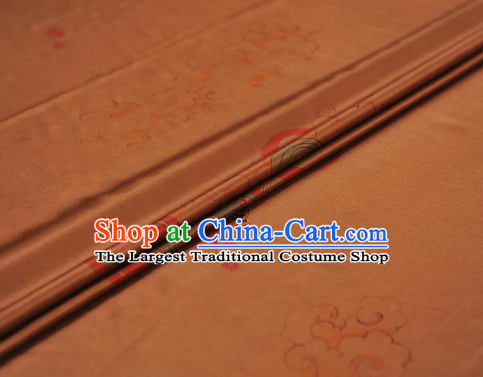 China Traditional Flying Apsaras Pattern Silk Fabric Classical Cheongsam Gambiered Guangdong Gauze Cloth