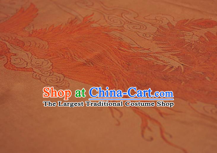 China Traditional Goddess Pattern Silk Fabric Classical Gambiered Guangdong Gauze Cheongsam Cloth