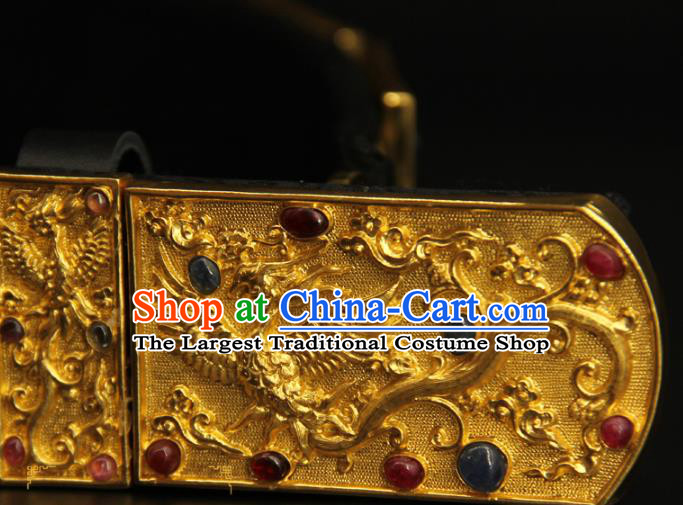 China Handmade Ming Dynasty Belt Ancient Swordsman Waist Accessories