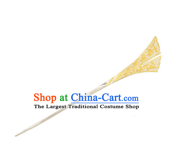 China Traditional Court Hair Stick Ancient Empress Hairpin Handmade Tang Dynasty Hair Accessories
