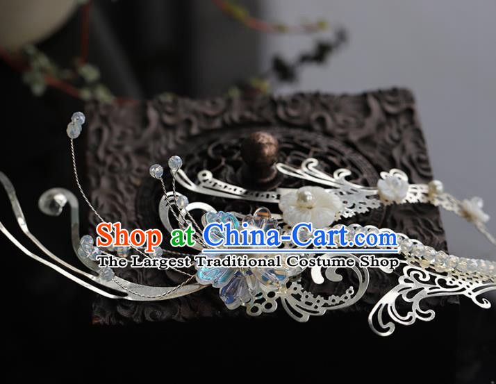 Handmade Chinese Traditional Drama Accessories Ancient Female Swordsman Face Mask