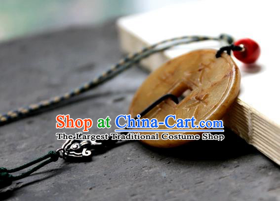 Handmade Traditional Waist Jewelry China National Jade Pendant Accessories