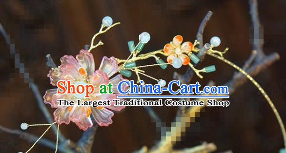 China Traditional Wedding Hair Accessories Ancient Bride Hair Sticks and Earrings