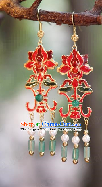 China Ancient Queen Hair Accessories Traditional Wedding Hair Crown and Tassel Hairpins Full Set