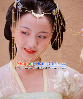 Chinese Ancient Princess Eyebrows Pendant Traditional Classical Dance Hair Accessories for Women