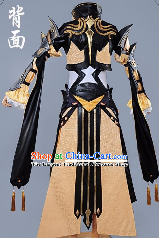 Chinese Cosplay Game Female General Dress Traditional Ancient Swordsman Costume for Women