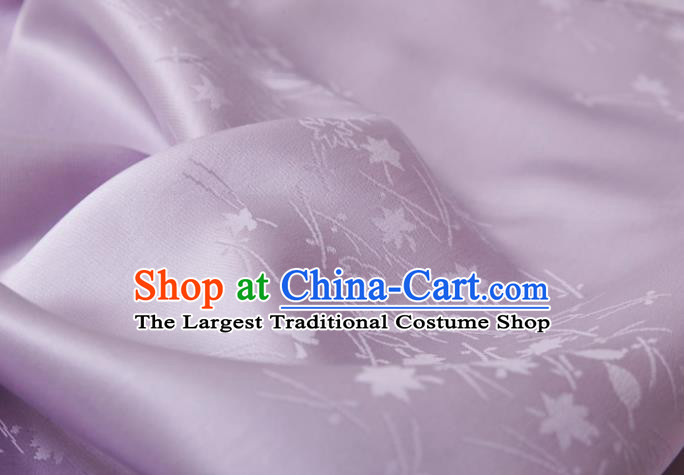 Chinese Classical Leaf Pattern Design Pink Brocade Fabric Asian Traditional Cheongsam Silk Material