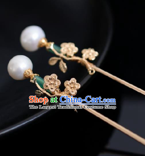 Chinese Handmade Ming Dynasty Queen Dragonfly Hairpins Ancient Hanfu Hair Accessories for Women