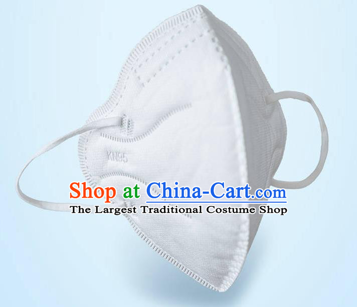Guarantee Professional White KN95 Disposable Protective Mask to Avoid Coronavirus Respirator Medical Masks Face Mask 5 items