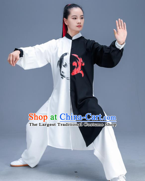 Chinese Traditional Kung Fu Training Garment Outfits Martial Arts Stage Show Costumes for Women