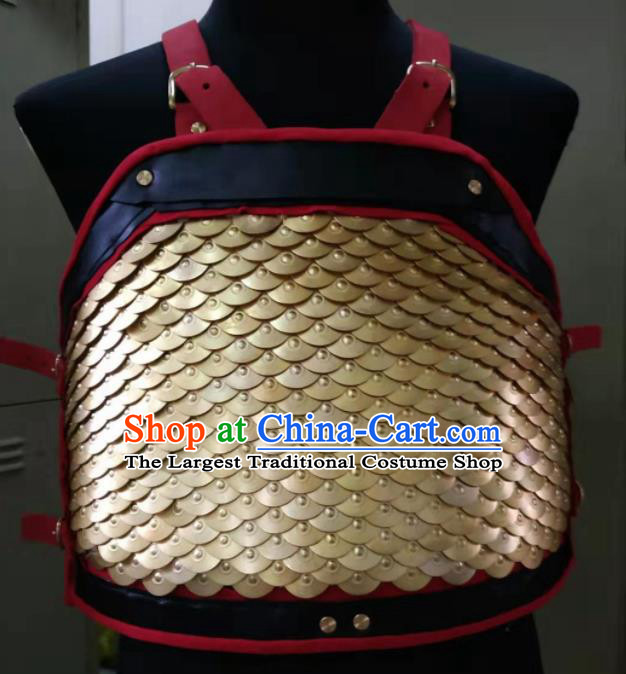 Chinese Traditional Ming Dynasty Imperial Bodyguard Vest Armor Ancient Swordsman Breastplate for Men