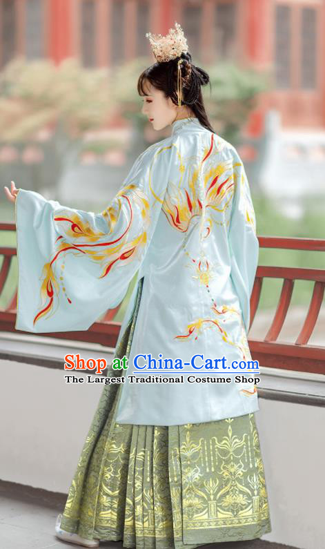 Chinese Traditional Ming Dynasty Royal Infanta Hanfu Dress Ancient Palace Princess Costumes for Women