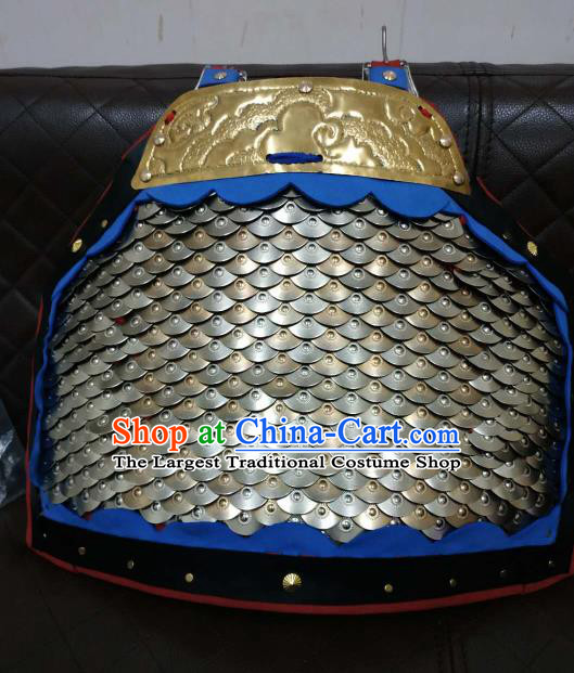 Chinese Traditional Ming Dynasty Imperial Bodyguard Vest Armor Ancient Swordsman Dragon Scales Breastplate for Men