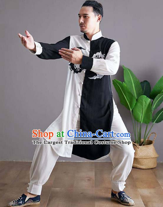 Chinese Martial Arts Outfits Traditional Tai Chi Kung Fu Training Costumes for Men