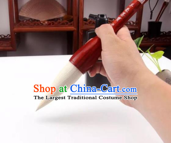 Traditional Chinese Calligraphy Large Goat Brush Handmade The Four Treasures of Study Writing Brush Pen