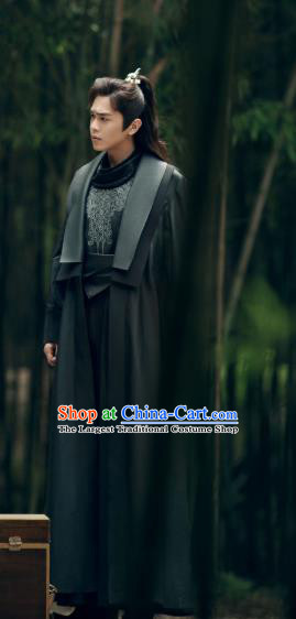 Chinese Drama Joy of Life Ancient Swordsman Fan Xian Nian Wuzhu Replica Costume and Headpiece Complete Set