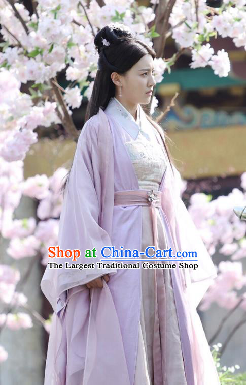 Drama Colourful Bone Chinese Ancient Princess Consort Jing Shu Dress Costume and Headpiece for Women