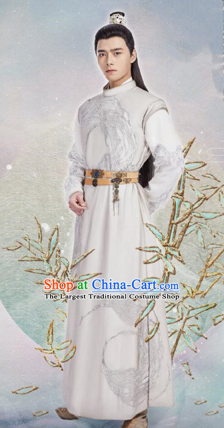 Chinese Drama The Love By Hypnotic Ancient Tang Dynasty Prince Li Qian Historical Costume and Headwear for Men